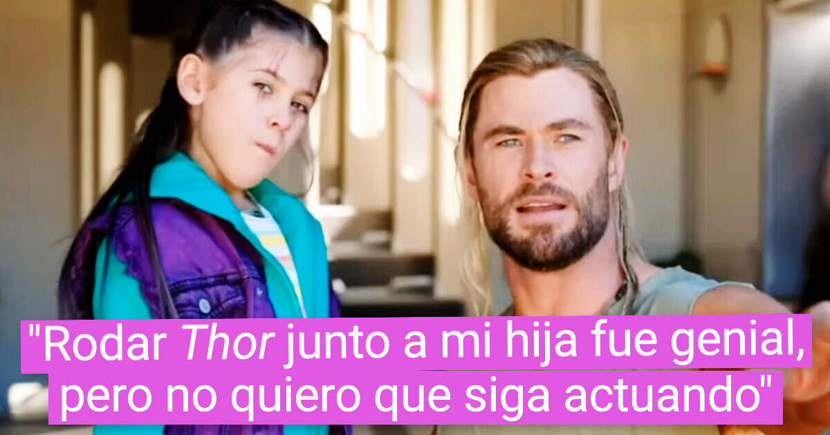 Por qué Chris Hemsworth ha decidido alejar a su hija de la actuación