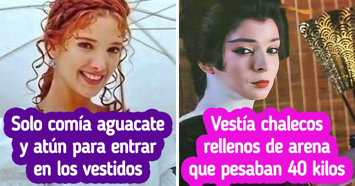 13 Telenovelas cuyos vestuarios parecían un sueño, pero eran una pesadilla para los actores
