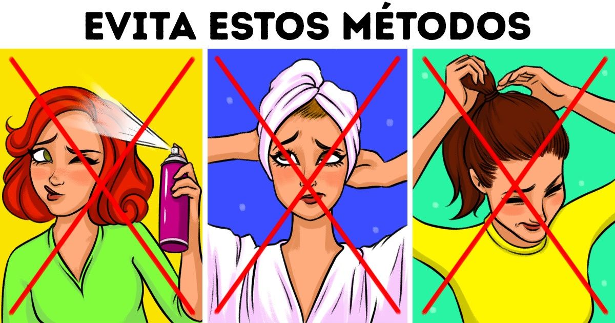 9 Errores en el cuidado capilar que hacen que los champús, bálsamos y mascarillas sean inútiles