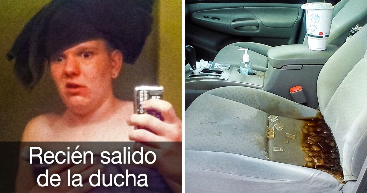 18 Snapchats que la gente hizo en momentos realmente incómodos