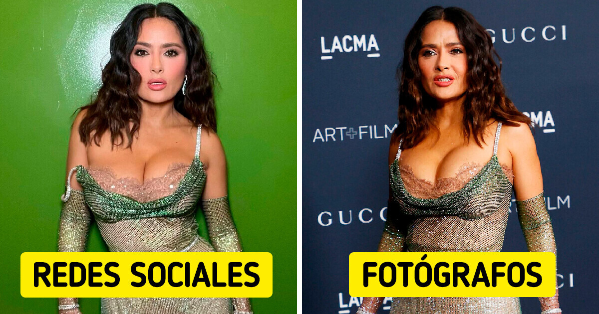15 Comparaciones de famosas en sus redes vs. en la alfombra roja