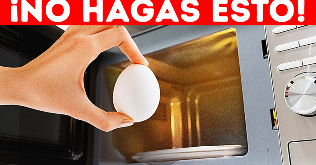 Por qué algunas comidas explotan en el microondas Por qué algunas comidas explotan en el microondas