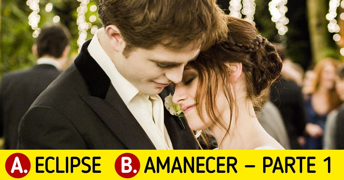 Test: ¿Puedes reconocer a qué película de la saga “Crepúsculo” pertenecen estas 15 escenas? Test: ¿Puedes reconocer a qué película de la saga “Crepúsculo” pertenecen estas 15 escenas?