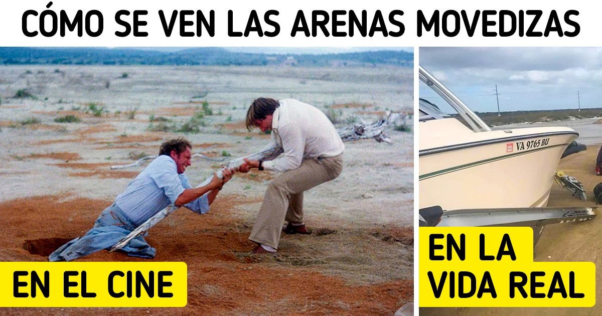 Cómo se ven en realidad 20 cosas que nos resultan familiares gracias a las películas de acción