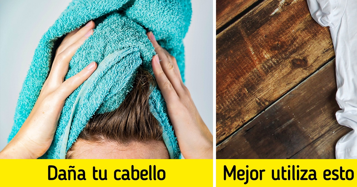 12 Pequeños errores cotidianos que maltratan nuestro cabello