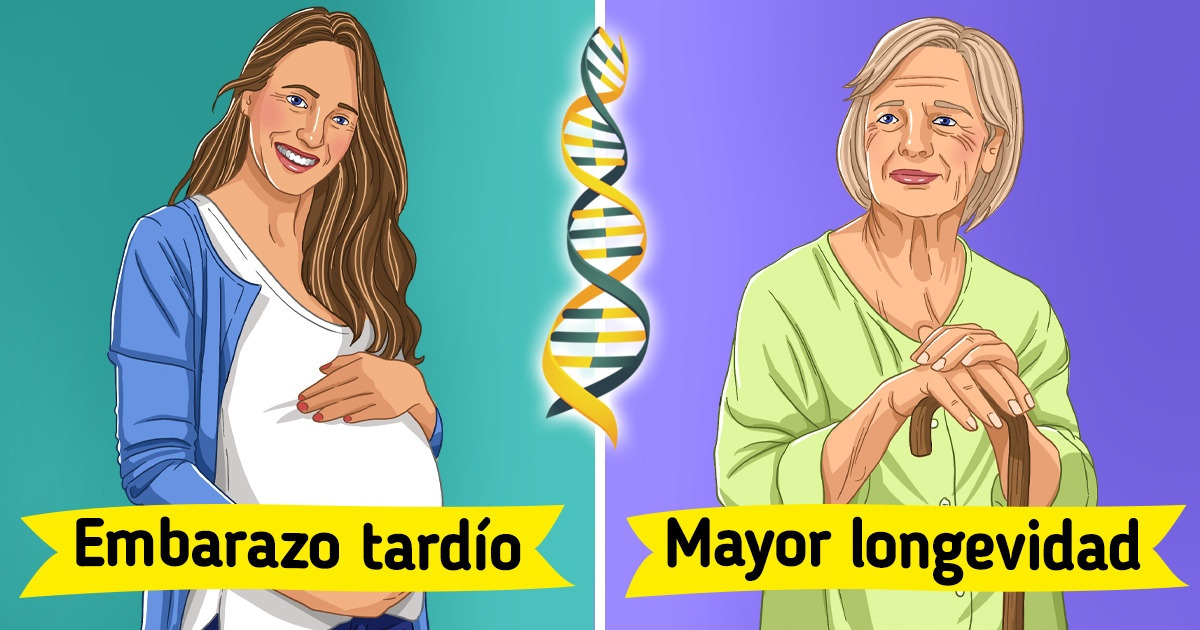 Qué beneficios experimentan las mujeres que dan a luz a edades avanzadas