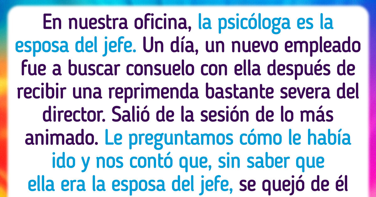 18 Personas compartieron sesiones inolvidables que tuvieron con su psicólogo 18 Personas compartieron sesiones inolvidables que tuvieron con su psicólogo