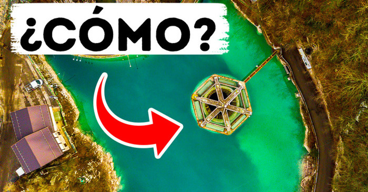 Cómo construyen puentes si hay agua en el camino