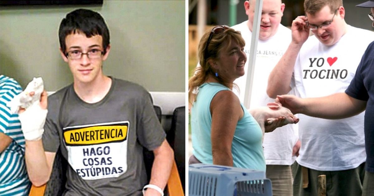18 Personas que tenían la camiseta adecuada en el momento oportuno