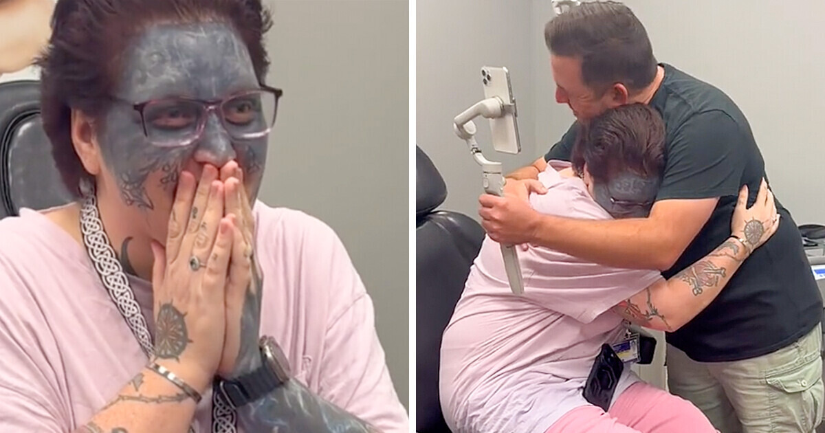 Una mujer cuya cara fue tatuada contra su voluntad recibe de un desconocido una oferta que le cambiará la vida Una mujer cuya cara fue tatuada contra su voluntad recibe de un desconocido una oferta que le cambiará la vida