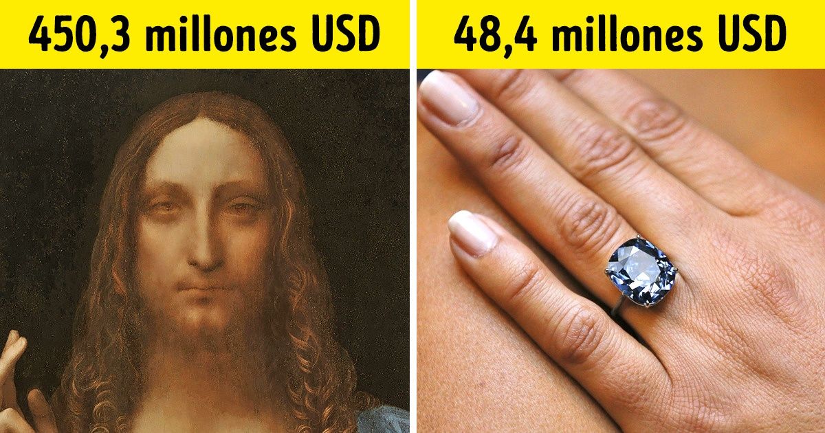 Los 15 objetos más caros vendidos en subastas