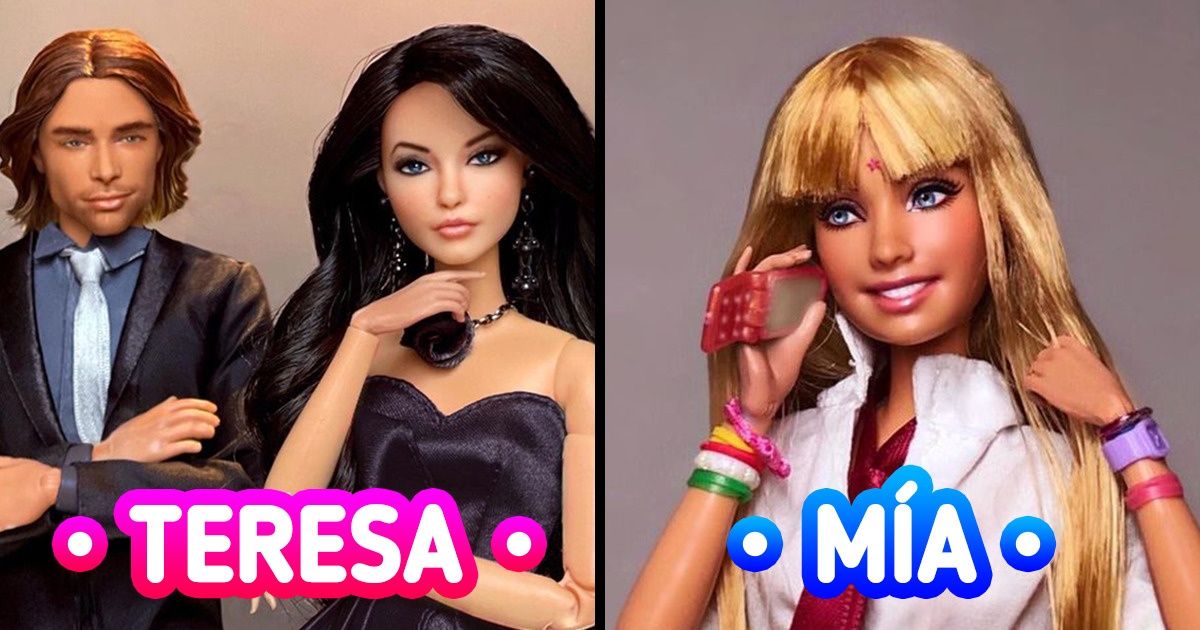 Un artista transformó a 22 personajes populares en Barbies (nueva selección) Un artista transformó a 22 personajes populares en Barbies (nueva selección)
