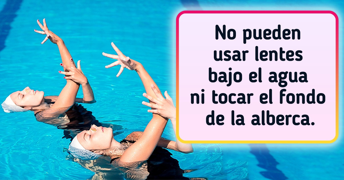 10 Datos sobre deportes bajo el agua que hacen ver el mar y las albercas de forma completamente diferente 10 Datos sobre deportes bajo el agua que hacen ver el mar y las albercas de forma completamente diferente
