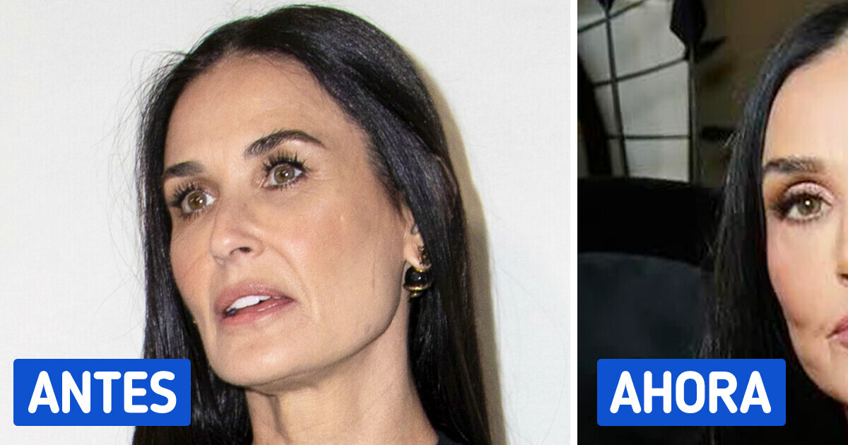 "Intentando recuperar su juventud", el look de Demi Moore en la Met Gala desata la preocupación "Intentando recuperar su juventud", el look de Demi Moore en la Met Gala desata la preocupación