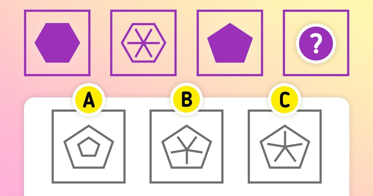 Test: ¿Puedes adivinar cuál es la opción que completa la serie?