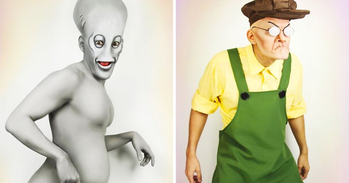 13 Imágenes de un maestro del cosplay que te harán quedarte con la boca abierta al verlas