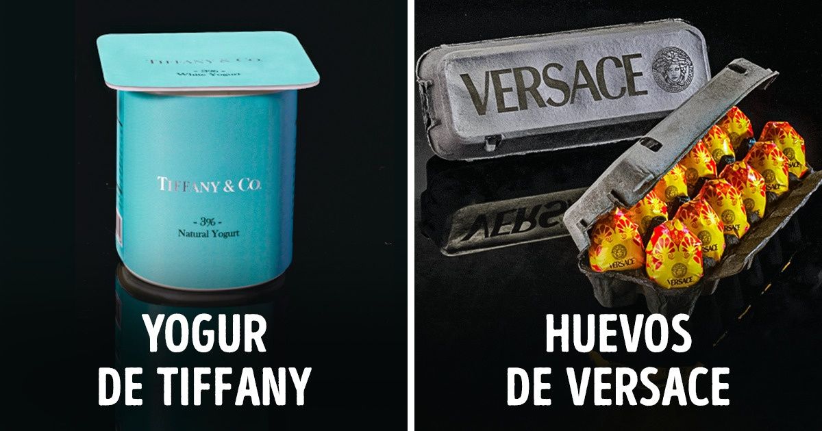 Artista transforma alimentos en productos de marca para evidenciar lo absurdo del consumismo Artista transforma alimentos en productos de marca para evidenciar lo absurdo del consumismo