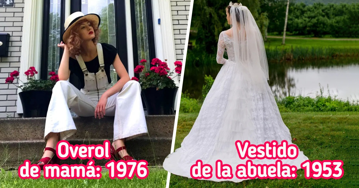 21 Personas que rescatan antiguas prendas familiares y demuestran que en el mundo de la moda todo vuelve