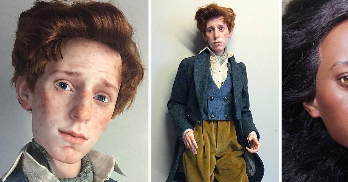 Artista ruso crea muñecos tan reales que son sorprendentes e inquietantes a la vez
