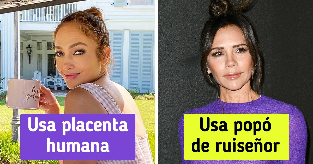 12 Secretos de belleza de las famosas que a nosotros nos pondrían la piel de gallina