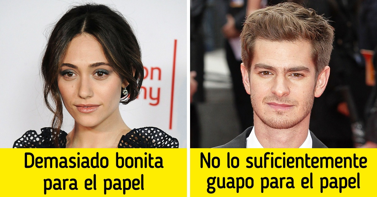 7 Actores que fueron considerados demasiado “feos” o demasiado “bonitos” para un papel cinematográfico 7 Actores que fueron considerados demasiado “feos” o demasiado “bonitos” para un papel cinematográfico