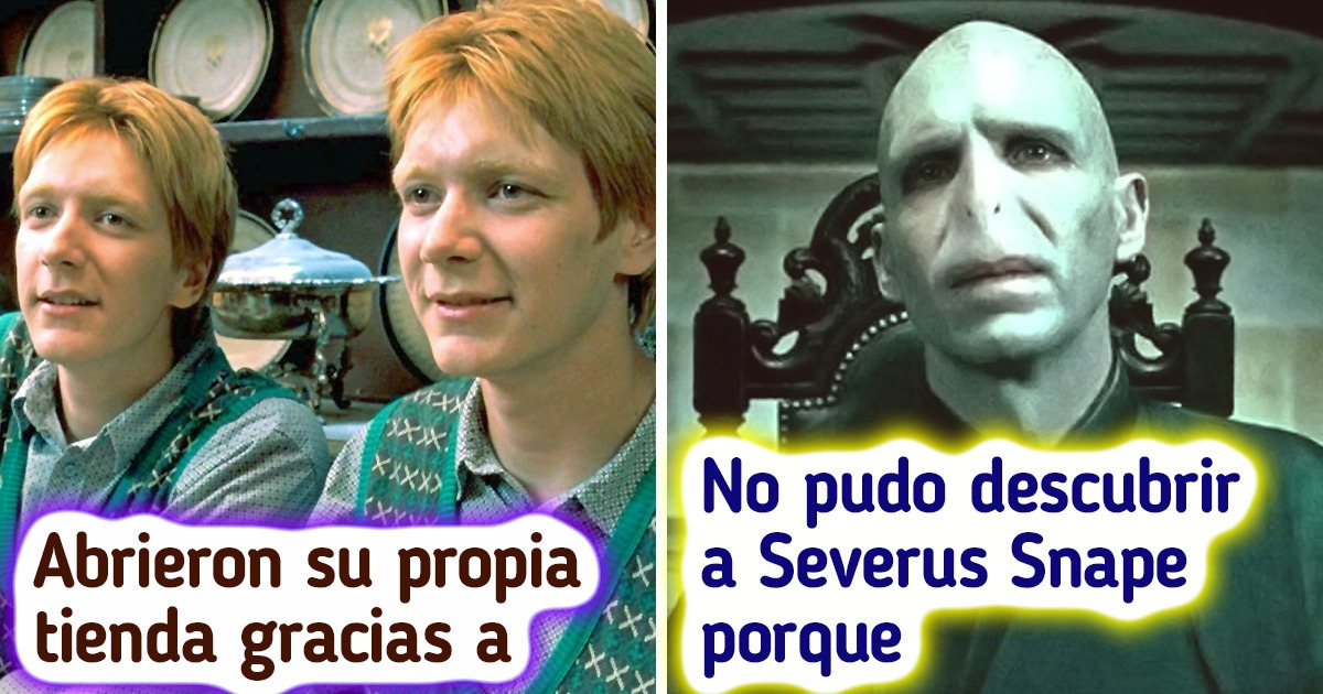 9 Agujeros de guion en “Harry Potter” que tienen una explicación bastante lógica 9 Agujeros de guion en “Harry Potter” que tienen una explicación bastante lógica