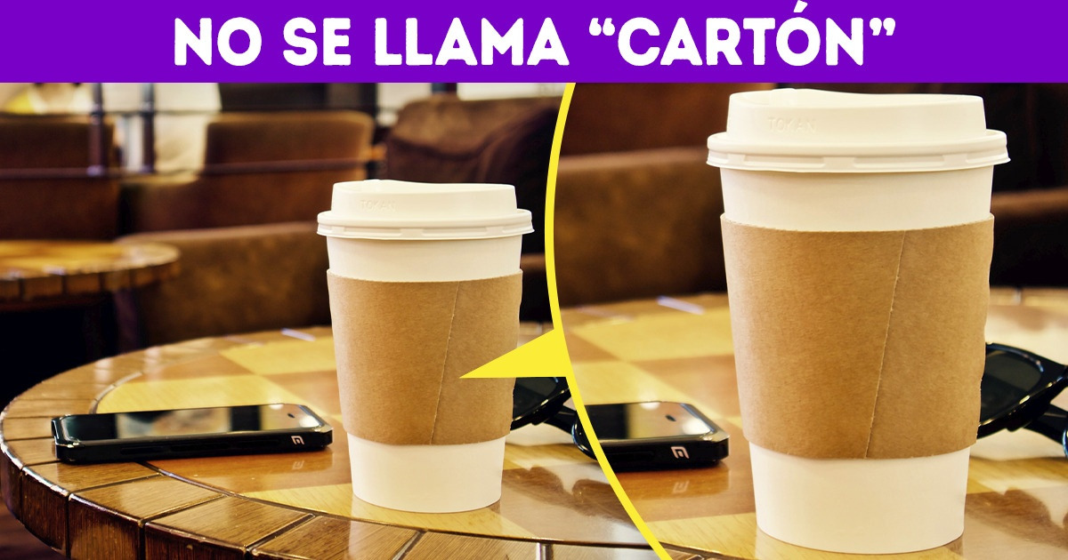 12 Cosas que tal vez nombramos mal porque no tenemos idea de cómo se llaman