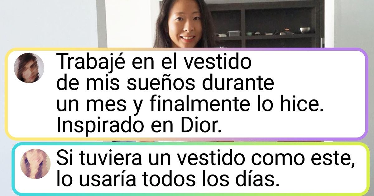 18 Chicas que decidieron no pedir ayuda a nadie e hicieron vestidos geniales con sus propias manos