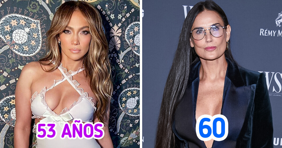 16 Famosas que ya pasaron los 50 y se animan a los looks más atrevidos