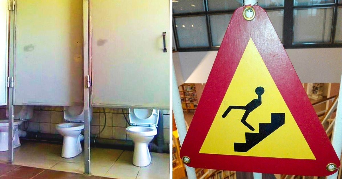 25 Diseños mal hechos que puedes encontrar en todas partes (¡algunos te desconcertarán por completo!)