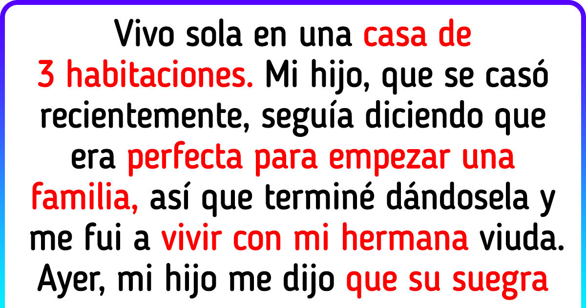 Le di mi casa a mi hijo y él me traicionó de la peor manera Le di mi casa a mi hijo y él me traicionó de la peor manera