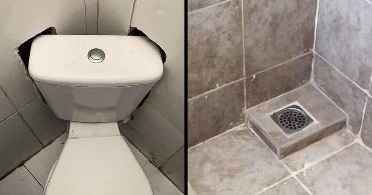 16 Baños cuyos diseños nos hacen preguntarnos: “¿Qué demonios estaban pensando?” 16 Baños cuyos diseños nos hacen preguntarnos: “¿Qué demonios estaban pensando?”