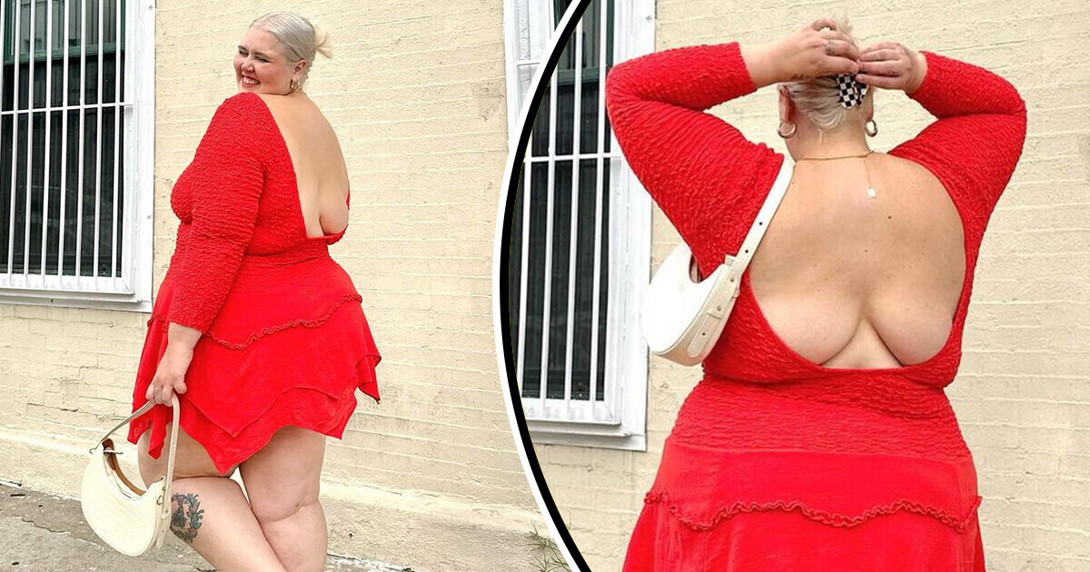 Una modelo de talla grande silencia a los críticos que dicen que debería dejar de exhibir su cuerpo