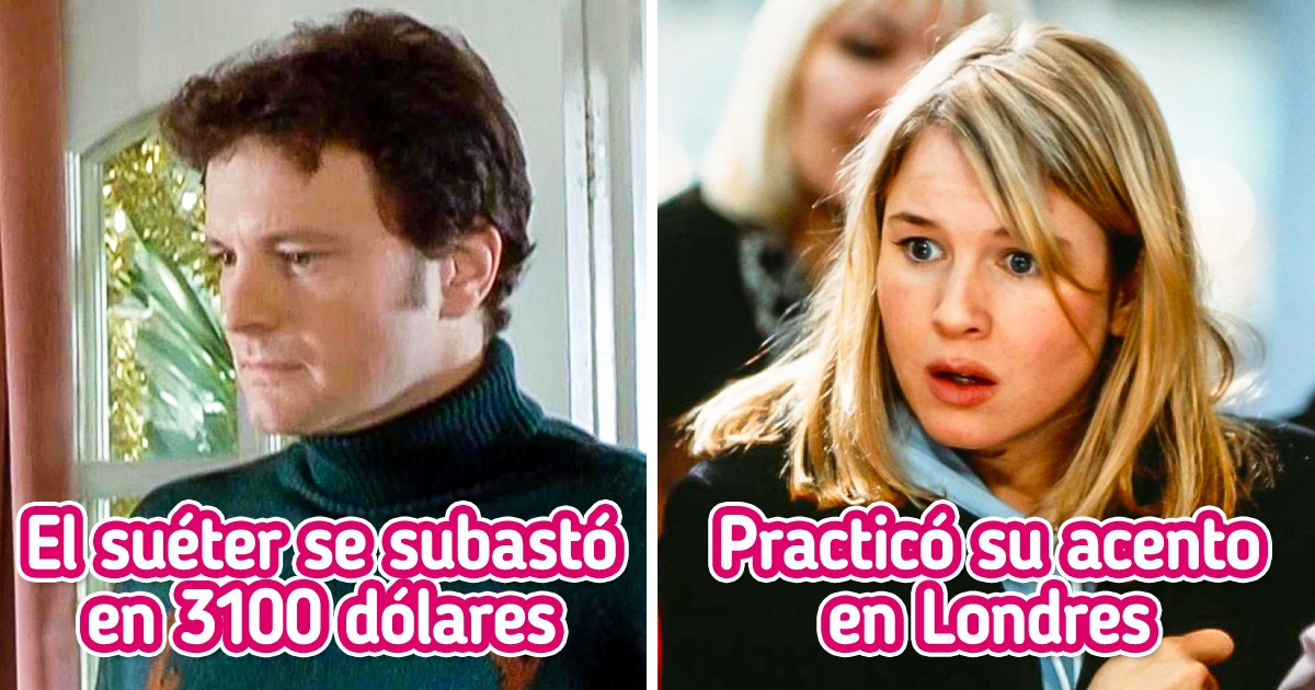 12 Datos de “El diario de Bridget Jones” que queríamos conocer y no lo sabíamos