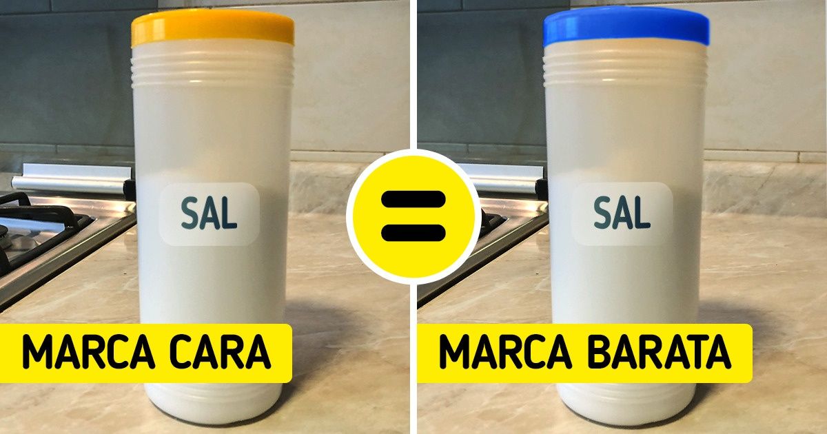 10 Productos que puedes comprar de marcas baratas porque tienen la misma calidad que las más costosas 10 Productos que puedes comprar de marcas baratas porque tienen la misma calidad que las más costosas