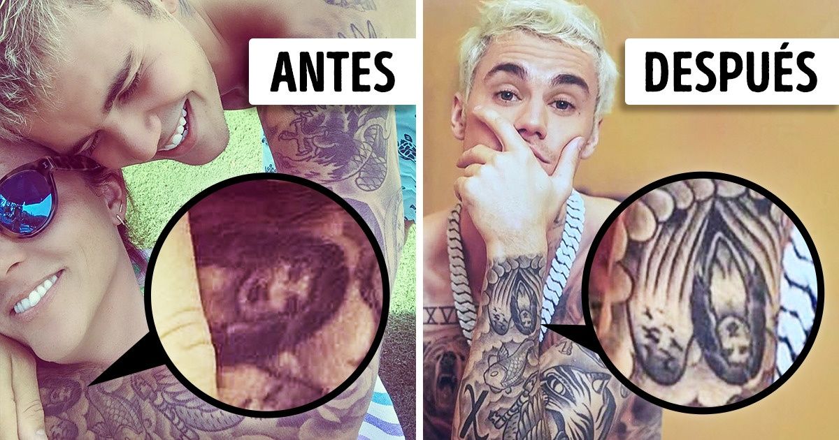 14 Famosos que se tatuaron para homenajear a otras personas (y luego, algunos se arrepintieron) 14 Famosos que se tatuaron para homenajear a otras personas (y luego, algunos se arrepintieron)