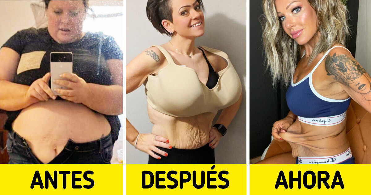 Gracias a sus hijos pasó de pesar 130 kilos a lucir un cuerpo fitness
