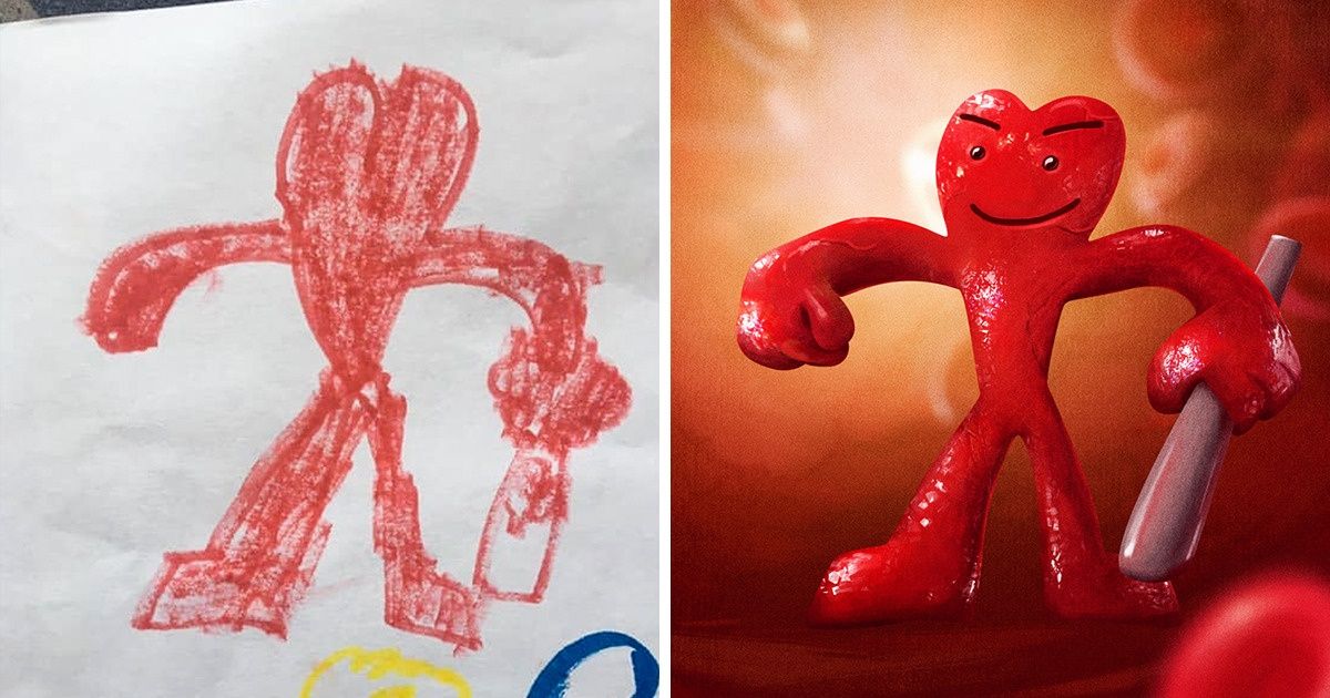 20 Lectores de Genial compartieron dibujos hechos por sus hijos, y nuestros ilustradores les dieron un toque especial 20 Lectores de Genial compartieron dibujos hechos por sus hijos, y nuestros ilustradores les dieron un toque especial