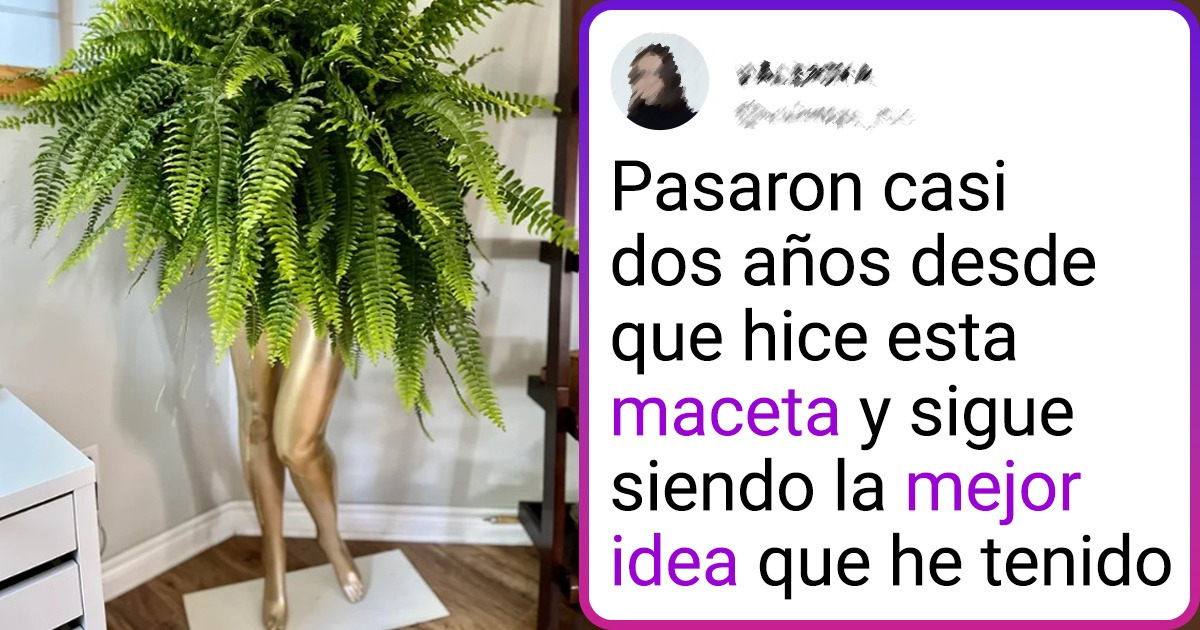 23 Personas con macetas que ganarían el premio a la extravagancia