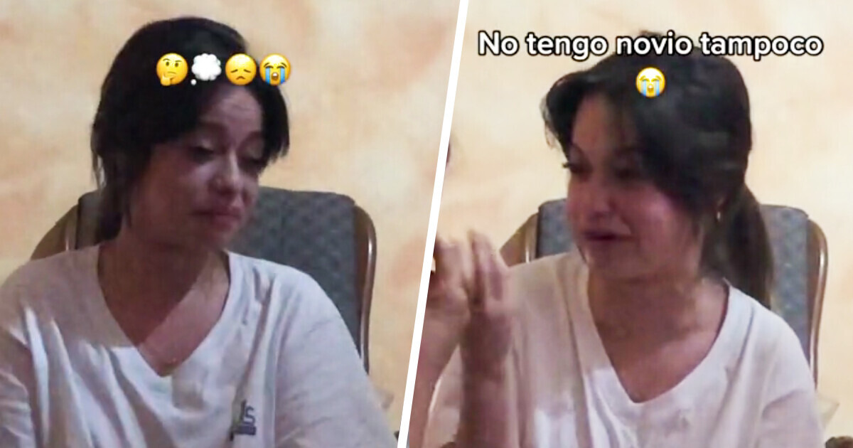 Mujer le llora a su mamá por no encontrar novio, se vuelve viral