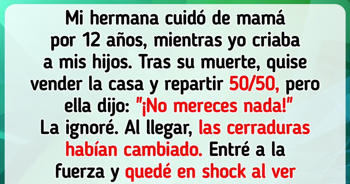 No fui la hija ideal, pero eso no significa que deba renunciar a la herencia No fui la hija ideal, pero eso no significa que deba renunciar a la herencia