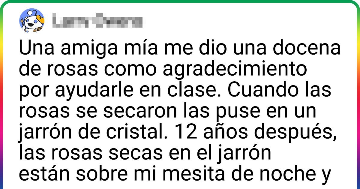 Historias y reacciones de 20 usuarios de Reddit al recibir flores por parte de una chica Historias y reacciones de 20 usuarios de Reddit al recibir flores por parte de una chica