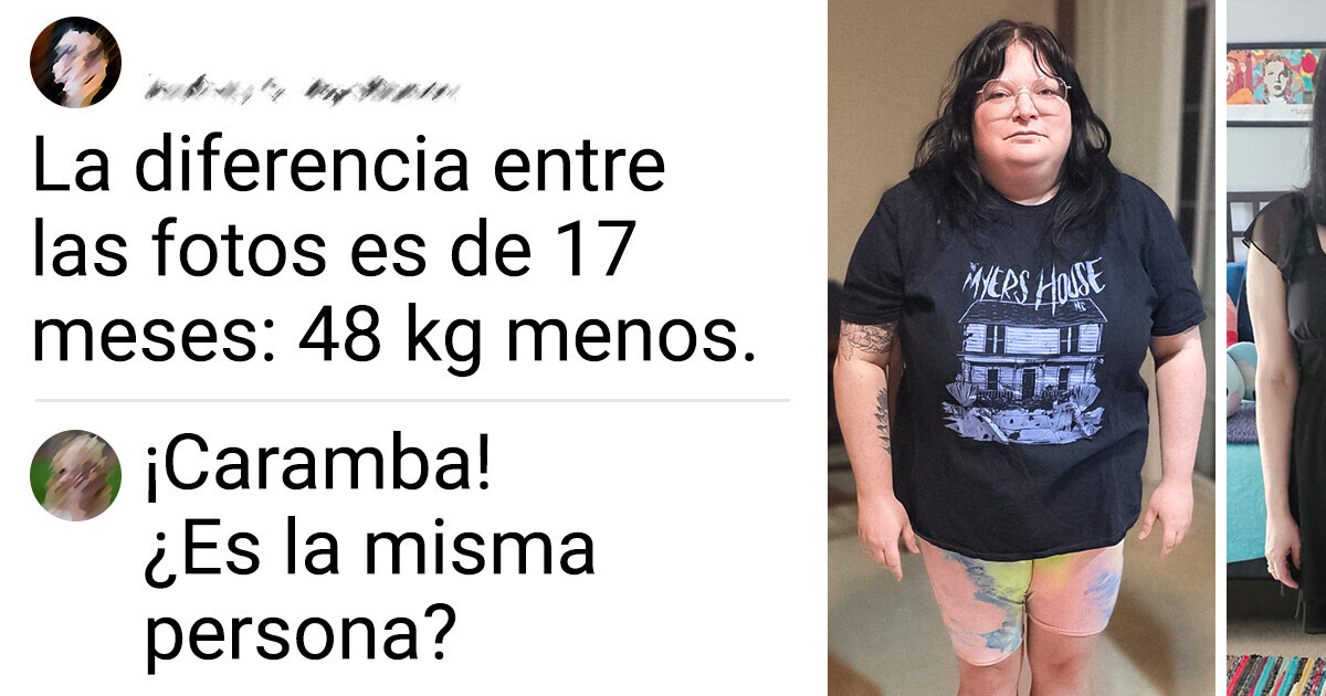 16 Personas que se transformaron tanto que la gente a su alrededor se sorprendió de la diferencia