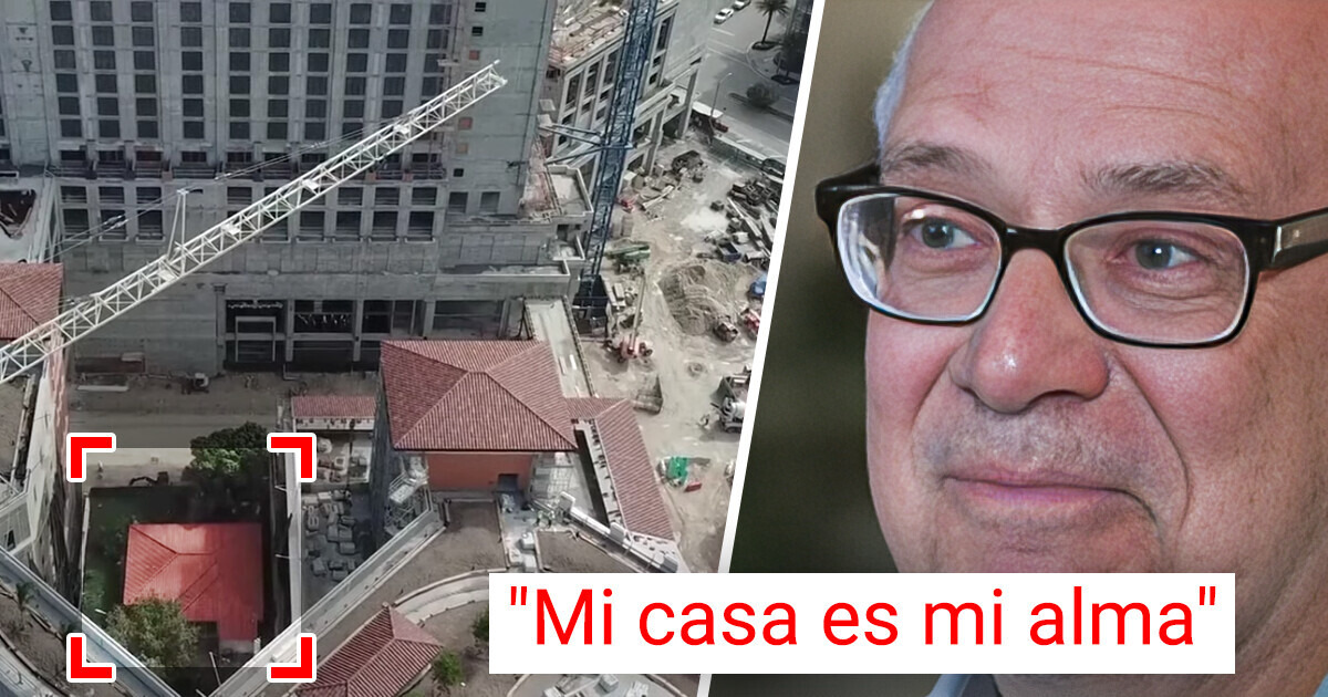 No importan las ofertas, un anciano se niega a dejar su hogar de toda la vida