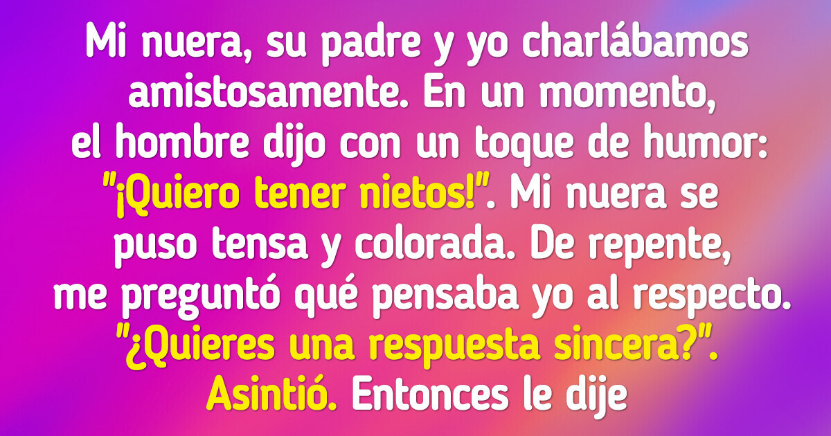 Desde que mi hijo está casado, estoy dispuesta a gritar a todas las suegras que mantengan la boca cerrada Desde que mi hijo está casado, estoy dispuesta a gritar a todas las suegras que mantengan la boca cerrada