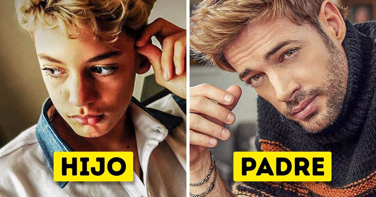 12 Fotografías de famosos con sus hijos que muestran cómo el “copiar y pegar” también ocurre en la genética