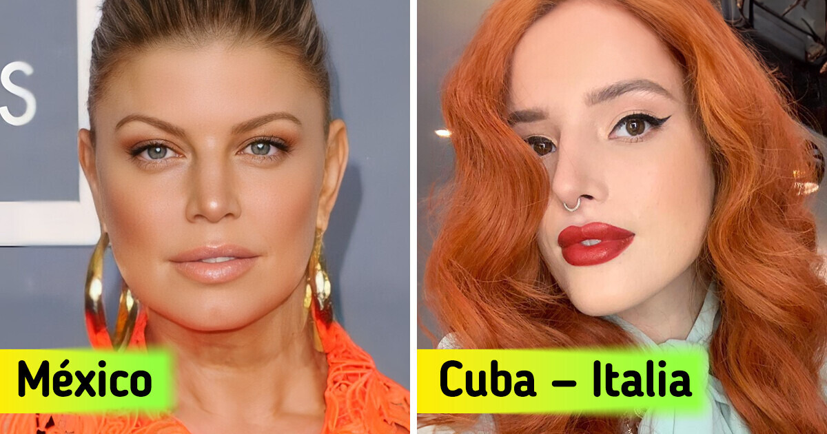 15 Famosos que, a pesar de no lucir latinos, tienen raíces hispanas 15 Famosos que, a pesar de no lucir latinos, tienen raíces hispanas