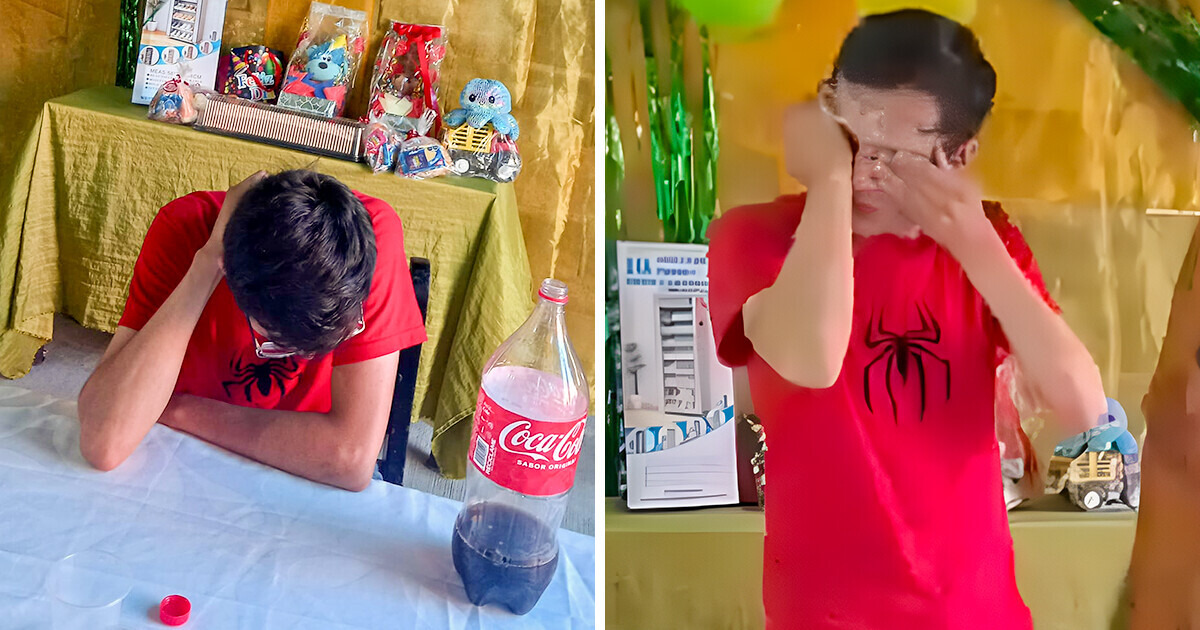 Papá le hizo una fiesta de cumpleaños a su hijo pero la reacción de la madre indignó a muchos Papá le hizo una fiesta de cumpleaños a su hijo pero la reacción de la madre indignó a muchos