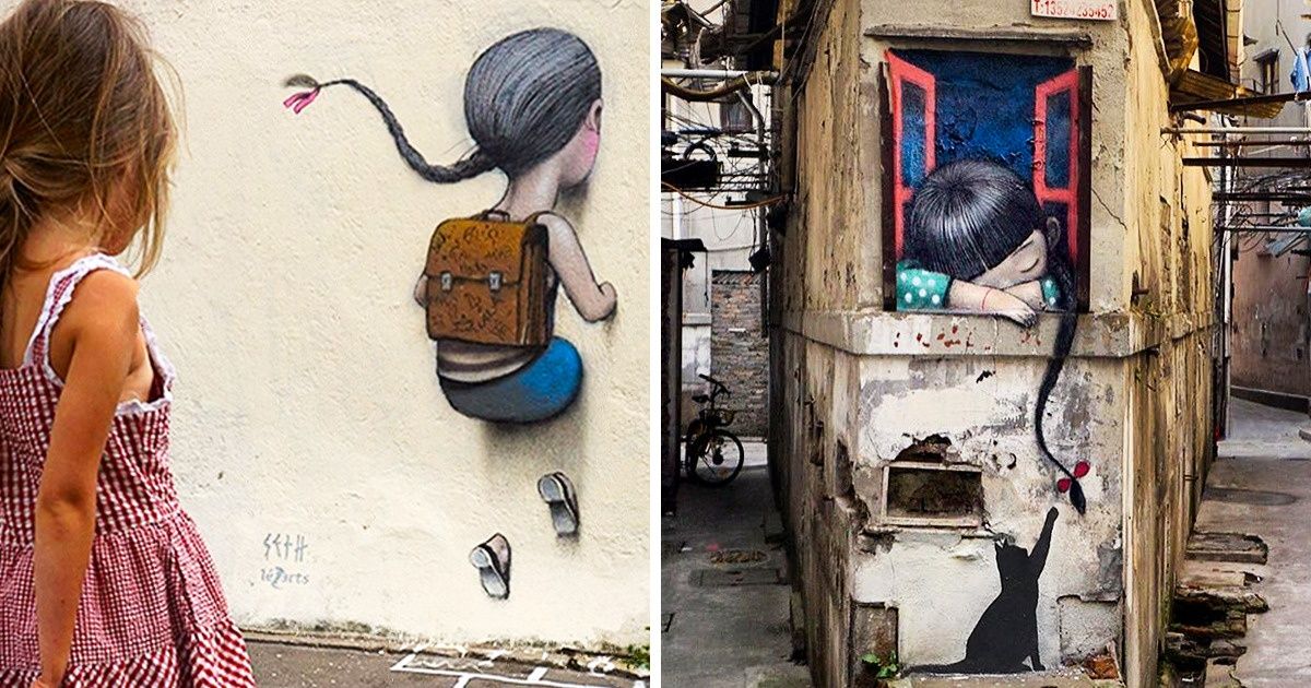 Artista les dio vida a espacios vacíos del mundo usando como protagonista la inocencia de los niños Artista les dio vida a espacios vacíos del mundo usando como protagonista la inocencia de los niños