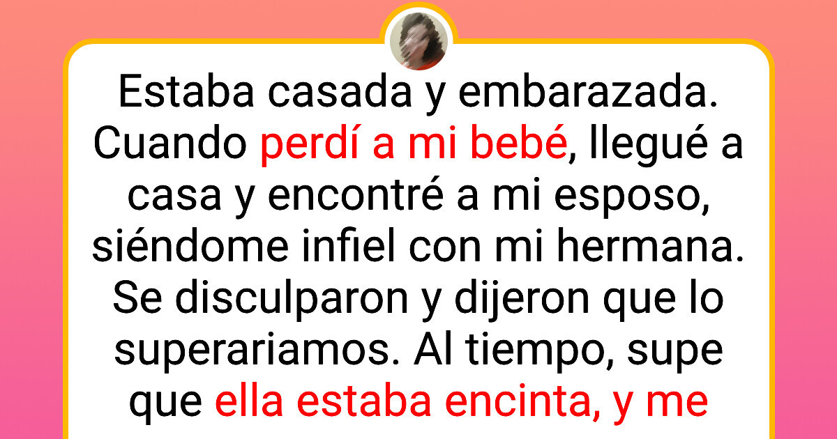 Mis padres no entienden que la traición de mi hermana es imperdonable Mis padres no entienden que la traición de mi hermana es imperdonable